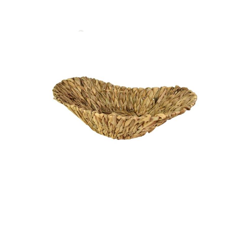 Cesta Tejida De Ratán 49x24x16cm.