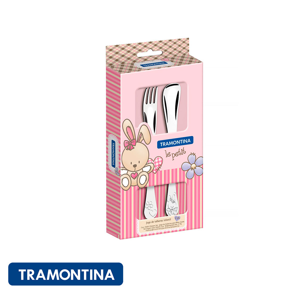 Juego De Cubiertos Infantil Tramontina 66973/015