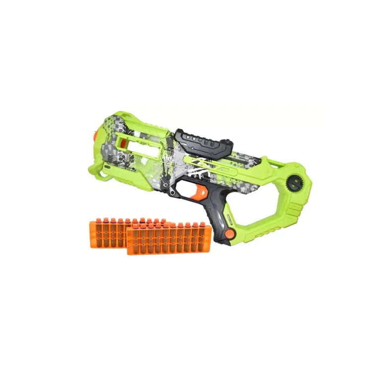 Pistola lanzadora de dardos grande con cargador
