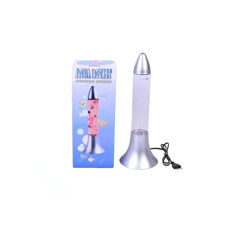 Mini lampara de lava lanza burbujas