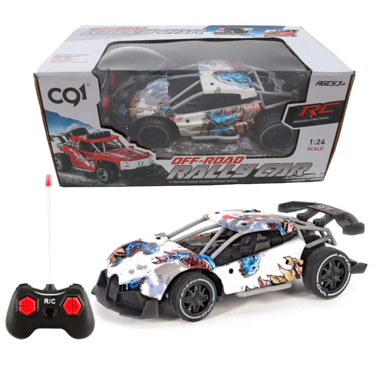 Auto Control Remoto Rc Off Road Escala 1:24 Juguete Infantil