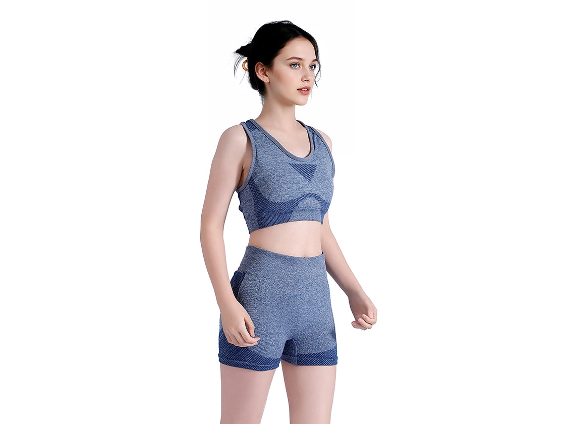 Conjunto Top Y Calza Para Gimnasia