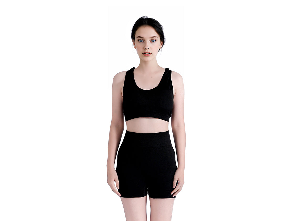 Conjunto Top Y Calza Para Gimnasia