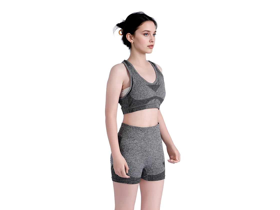 Conjunto Top Y Calza Para Gimnasia