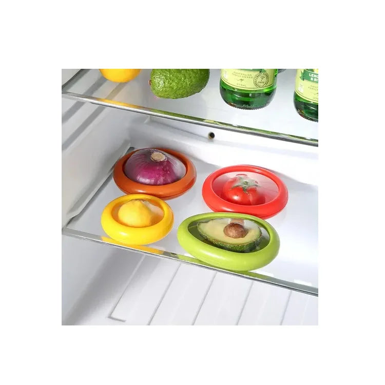 Set De Capsulas Para Conservar Alimentos X4 Unidades
