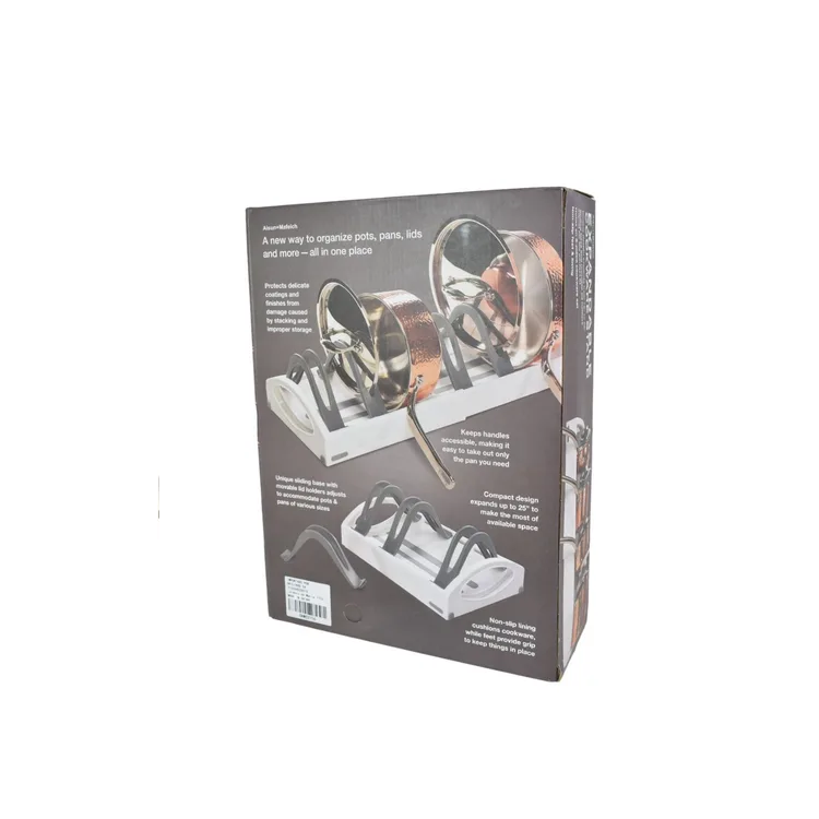 Organizador De Ollas Y Sartenes Extensible Con 4 Separadores