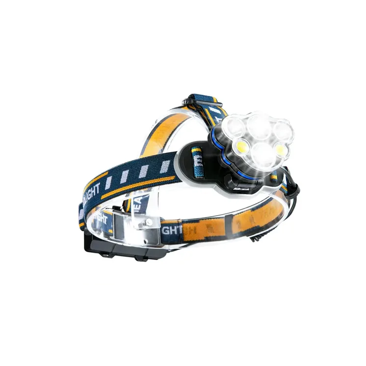 Linterna Minero 1200 Lumenes De Doble Bateria