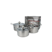 Set De Ollas De Aluminio X3 Unidades