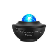 Lámpara Proyector Galaxia 21 Patrones Parlante Y Bluetooth