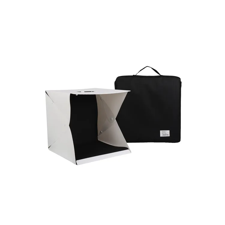 Miniestudio Fotográfico 40cms Con Luz Led