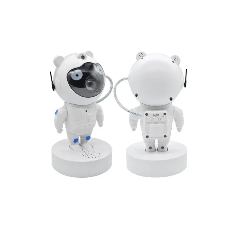Proyector Y Parlante Bluetooth Astronauta Galaxias Luz Led