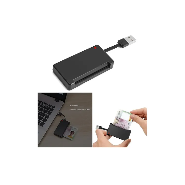 Lector Inteligente De Cédula De Identidad Usb