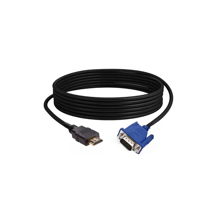 Cable Adaptador De Hdmi A Vga De 3 Metros Mts Pasivo