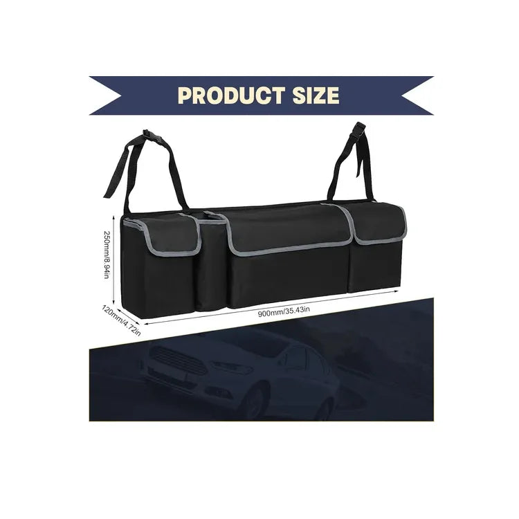 Organizador Para Maletero De Auto 90 X 12 X 25 Cm