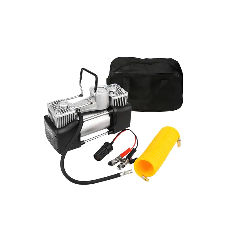 Compresor De Aire Mini 2 Cilindros 150psi 12v