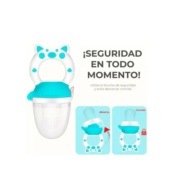 Chupete Alimentador De Bebé Antiahogo Frutas Verduras