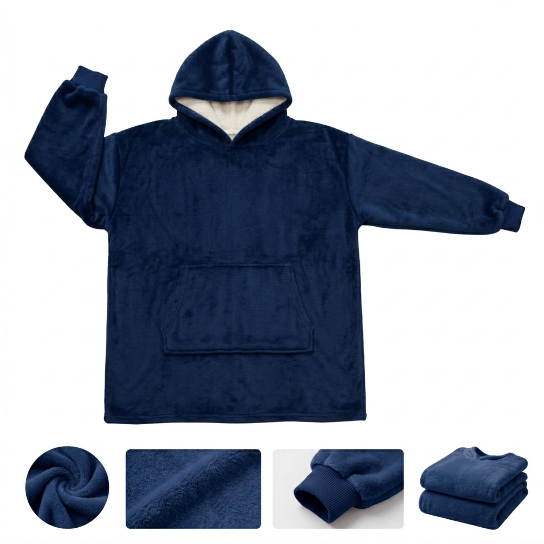 Poncho Campera Suéter De Invierno Infantil Varios Colores