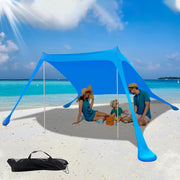 Gazebo de playa con proteccion UV