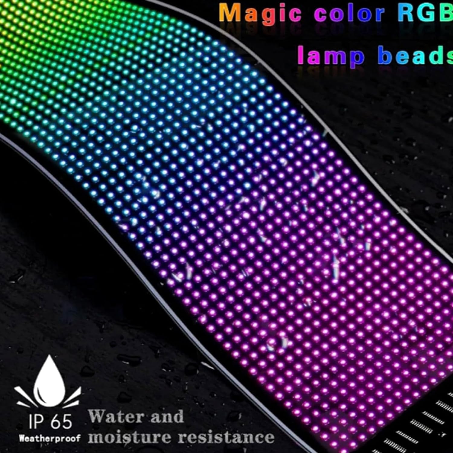 Led Pantalla Led De Ojos Texto Desplazable Animación