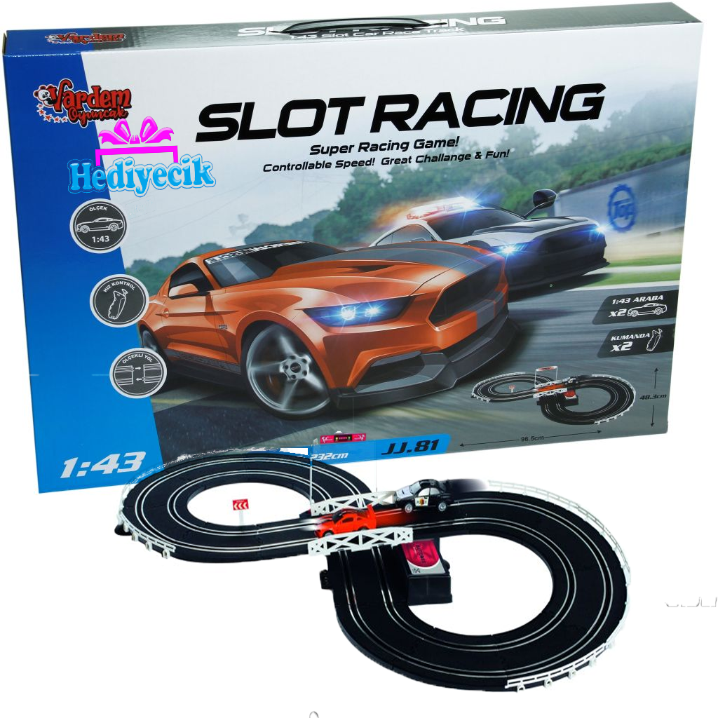 Pista De Carreras De Auto 48.3x96.5cm