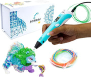 Lapiz Lapicera 3D Pen-2 impresion 3d Figuras Dibujos Infantiles Niños