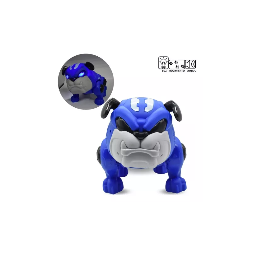 Perro robot bailarín con luz y sonido