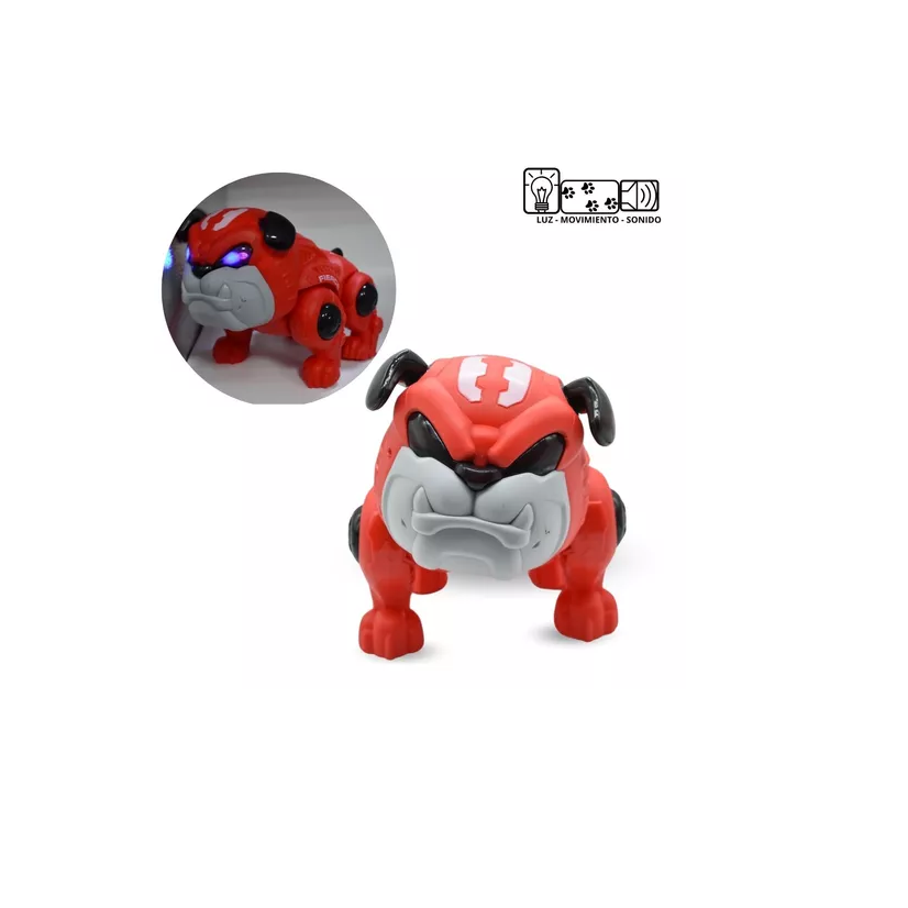 Perro robot bailarín con luz y sonido