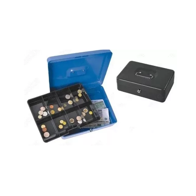 Caja fuerte de seguridad metálica grande 20x16x9cm