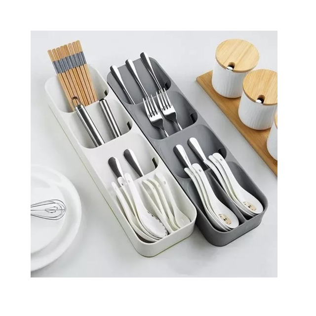 Cubiertero para cajón organizador espacio reducido