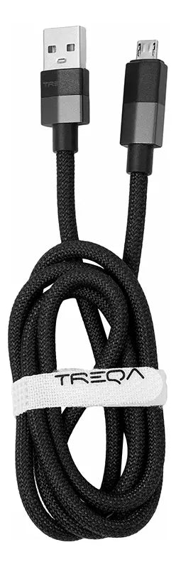 Cable Trenzado Treqa De Carga Celular 1 M Ca-8971 Usb V8