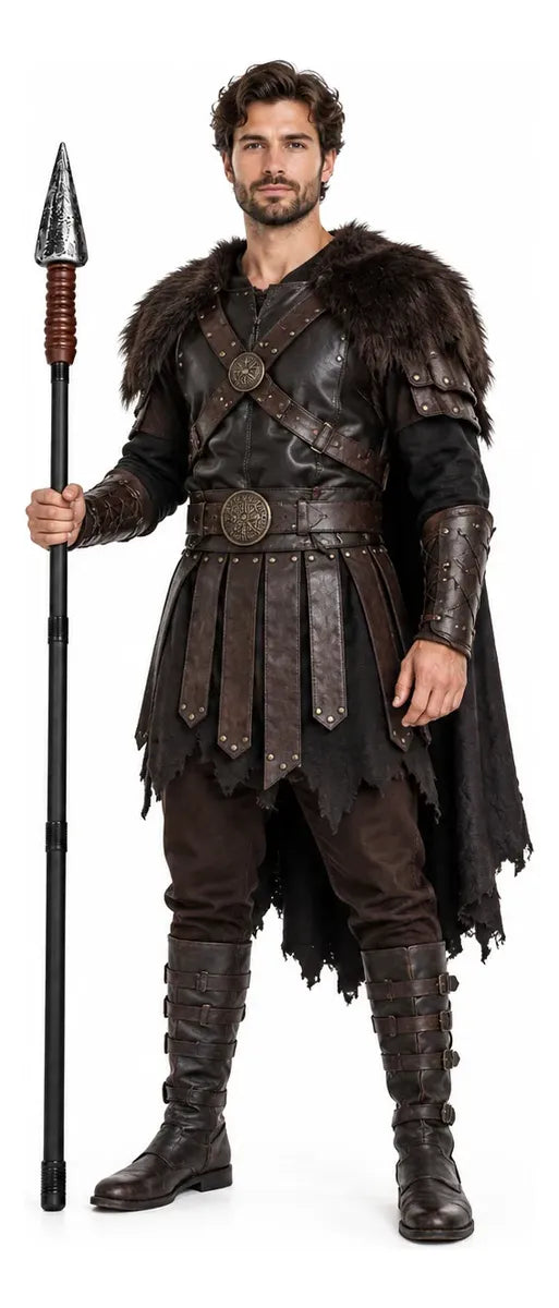 Lanza Medieval 1,65 Mts Halloween Disfraces Cosplay