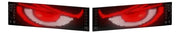 2pzs Pantalla Led Flexible Auto Rgb App Devil Eyes