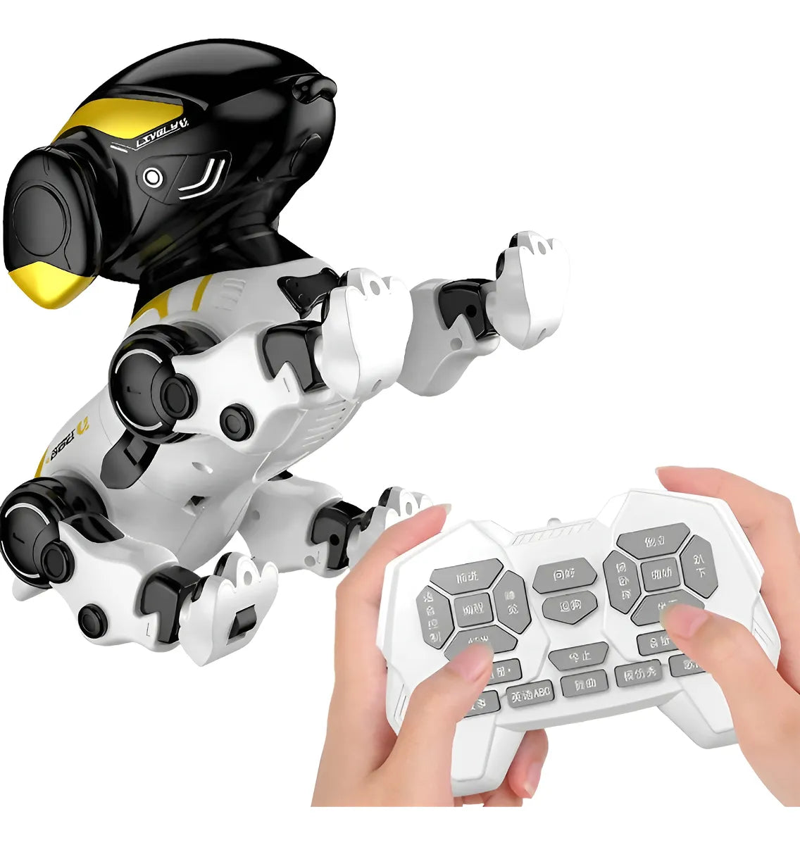 Robot Perro Interactivo Comandos De Voz Y Control Remoto