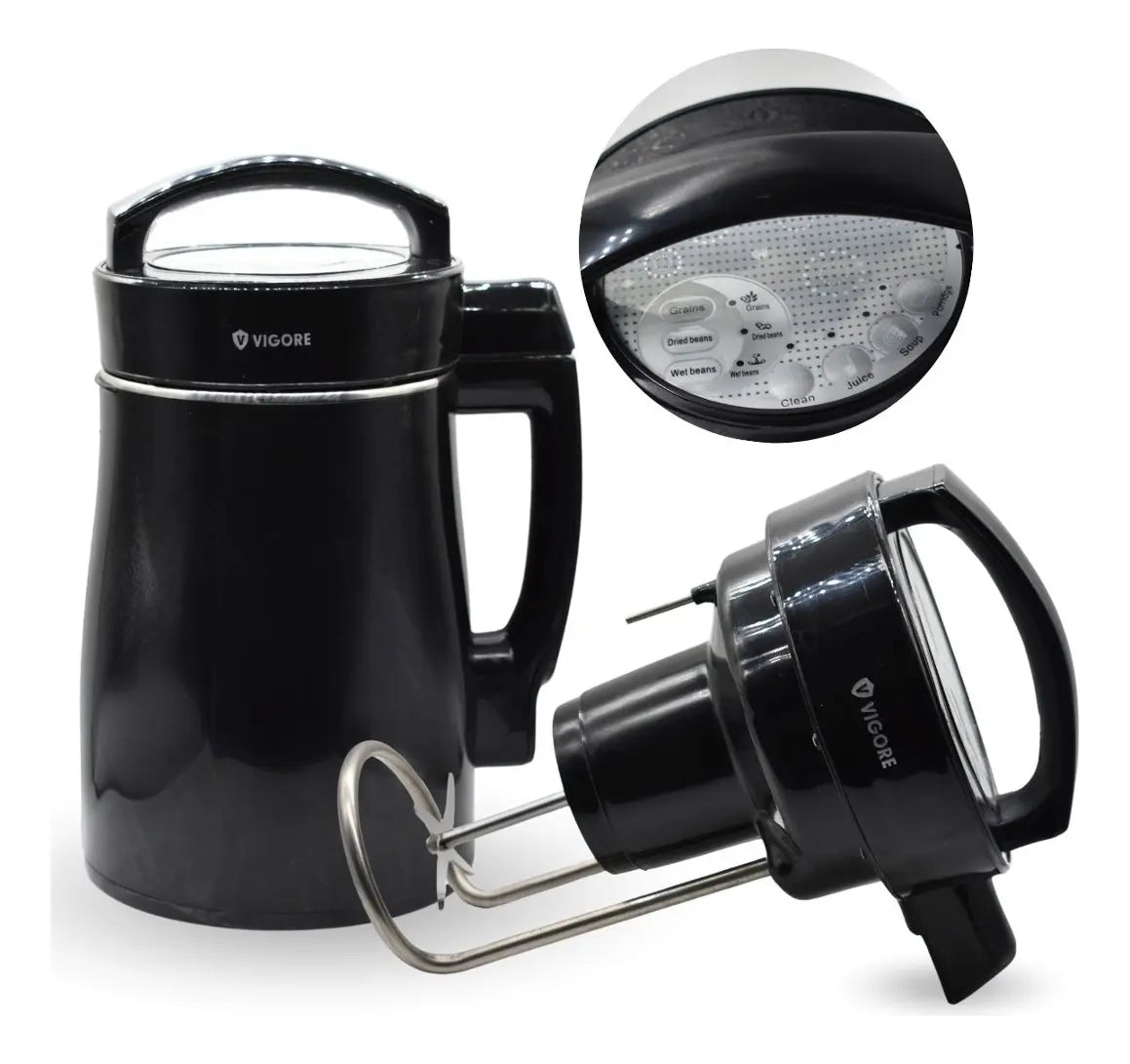Sopera Electrica Vigore Negra 1000w