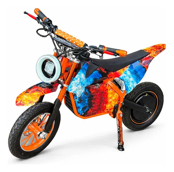 Moto Motocross A Batería Infantil Para Niños