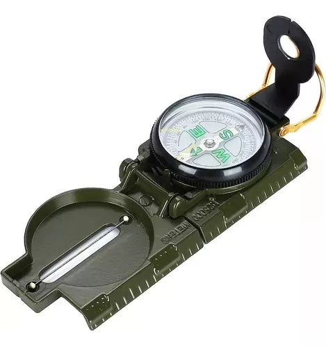 Brujula militar plegable