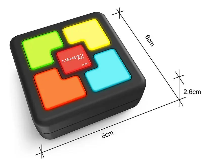 Game Memory Juego De Memoria Cubo Con Luz Y Sonido Citykids