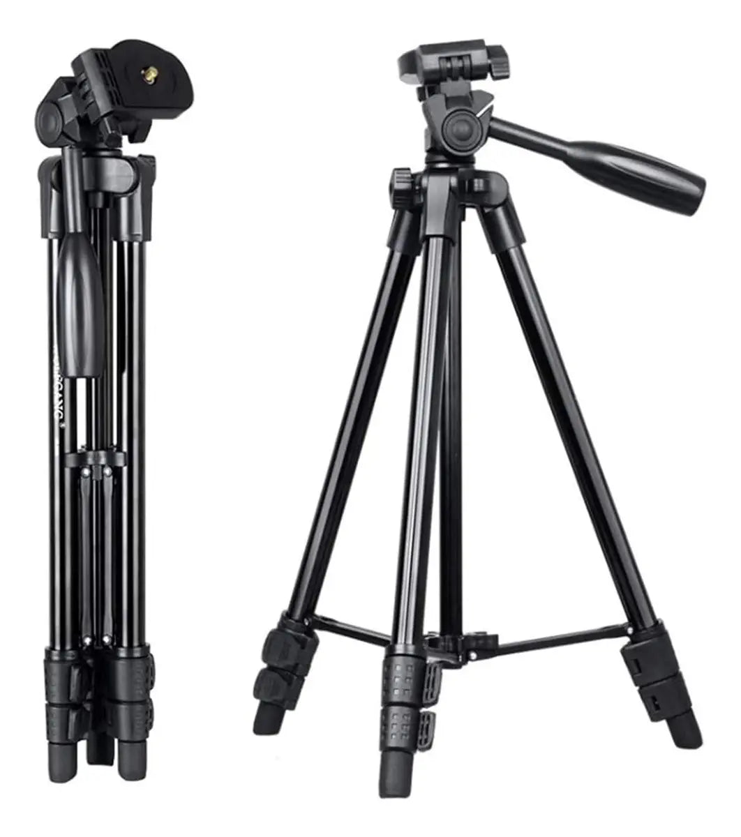 Trípode De Cámara Trípode Móvil Rotación De 360 Grados Negro