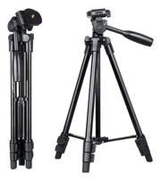 Trípode De Cámara Trípode Móvil Rotación De 360 Grados Negro