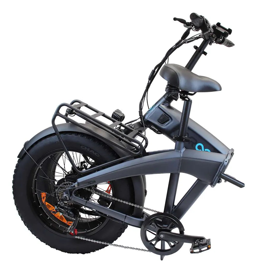Bicicleta Eléctrica Plegable Rodado 20 Eb033 Gris