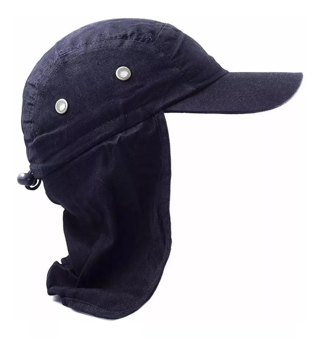 Gorro de sol con cubre nuca
