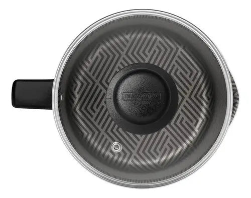 Tetera Tramontina C/lapa Paris De 16 Cm Y 2,7 L De Plomo Color Grafito Gris Meteoro