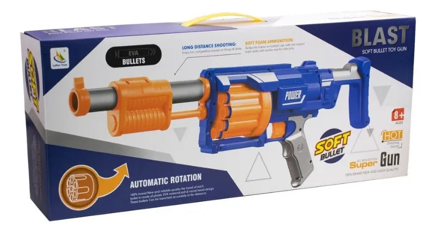 Ametralladora Semiautomatica C/tambor Giratorio