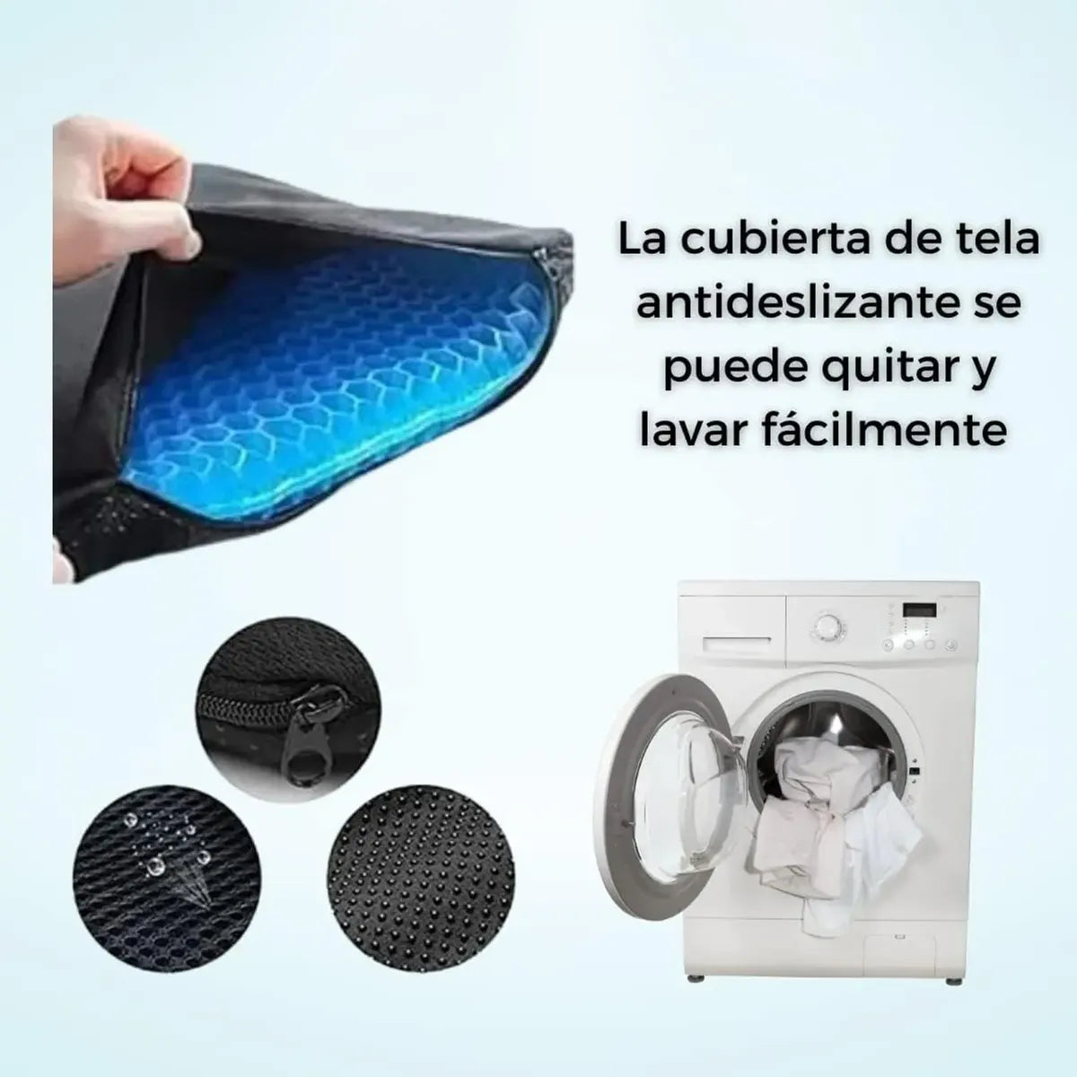 Almohadon Viscoelástico Ergonómico Ortopédico Con Memoria