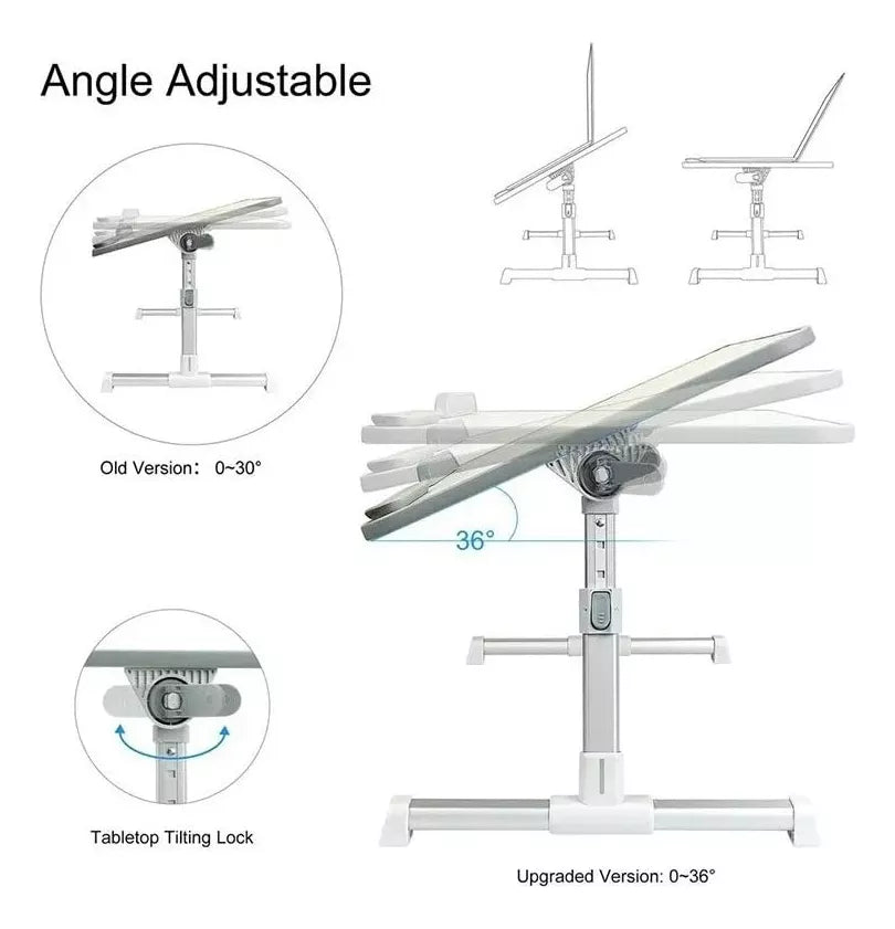 Mesa lapto con ventilador