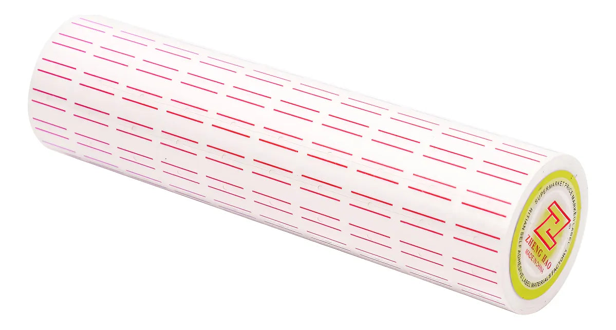 Rollos De Papel X10 Unidades Para Etiquetar Precios Blanco