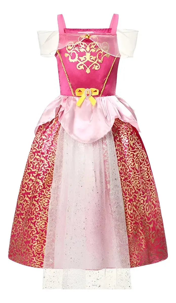 Disfraz Infantil Vestido De Princesa Halloween Fiesta Niños