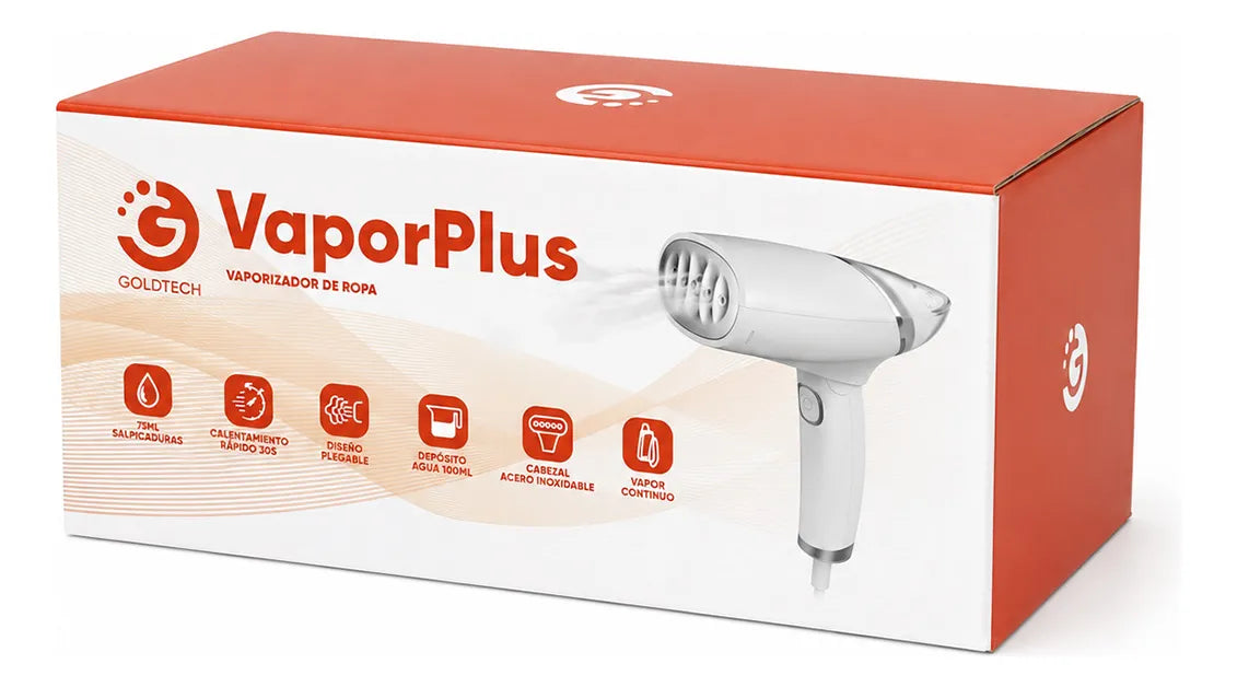 Plancha A Vapor Vertical Vaporizador De Ropa Goldtech