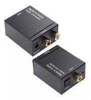 Conversor Audio Digital Analógico Rca Fibra Optica Toslink