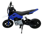 Mini Moto Eléctrica Deportiva Montable Niños Con Luz Led Col